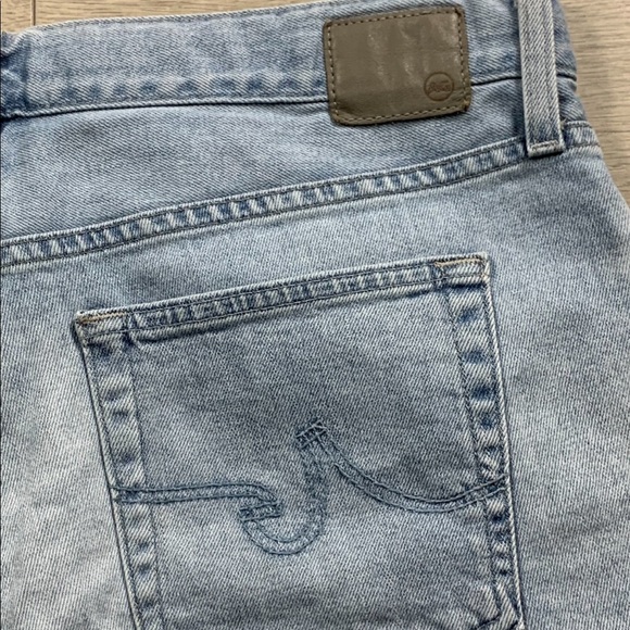 AG The Nikki Relaxed Skinny Bermuda Jean Shorts - Picture 7 of 12